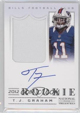 2012 Panini National Treasures - [Base] #331 - Rookie Signature Materials - T.J. Graham /99