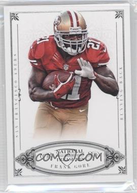 2012 Panini National Treasures - [Base] #5 - Frank Gore /99