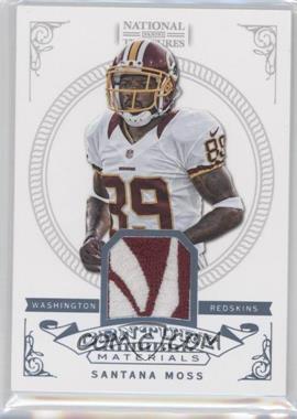 2012 Panini National Treasures - Century Materials - NFL Brand Logos #69 - Santana Moss /1