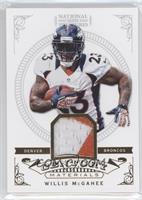 Willis McGahee #/25