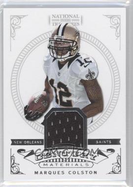 2012 Panini National Treasures - Century Materials #60 - Marques Colston /99