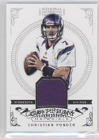 Christian Ponder #/99