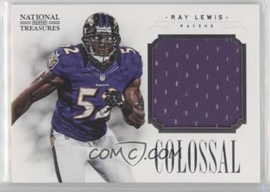 2012 Panini National Treasures - Colossal #26 - Ray Lewis /25