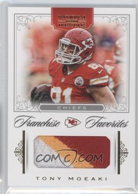 2012 Panini National Treasures - Franchise Favorites Materials - Prime #32 - Tony Moeaki /10