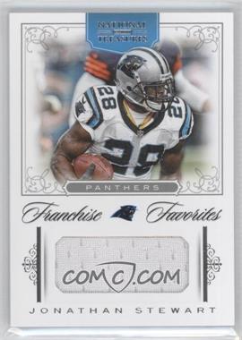 2012 Panini National Treasures - Franchise Favorites Materials #10 - Jonathan Stewart /25