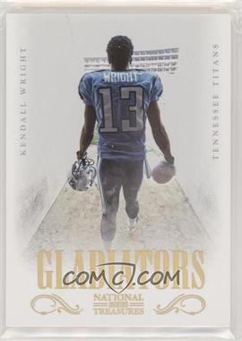 2012 Panini National Treasures - Gladiators - Gold #12 - Kendall Wright /15