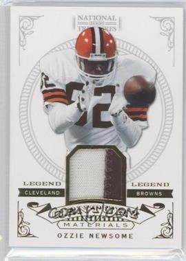 2012 Panini National Treasures - Legend Century Materials - Prime #60 - Ozzie Newsome /49