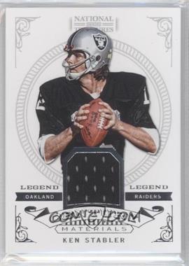 2012 Panini National Treasures - Legend Century Materials #51 - Ken Stabler /75