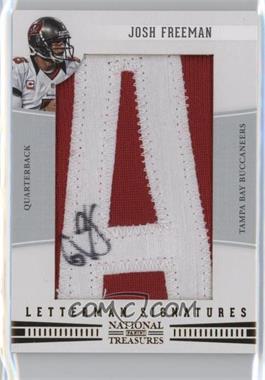 2012 Panini National Treasures - Letterman Signatures #13 - Josh Freeman /7