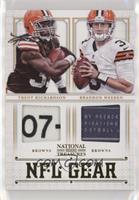 Trent Richardson, Brandon Weeden #/49