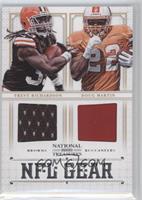 Trent Richardson, Doug Martin #/75