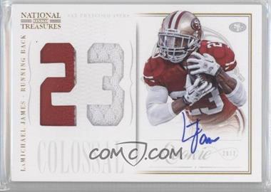 2012 Panini National Treasures - Rookie Colossal - Jersey Number Signatures Prime #29 - LaMichael James /25