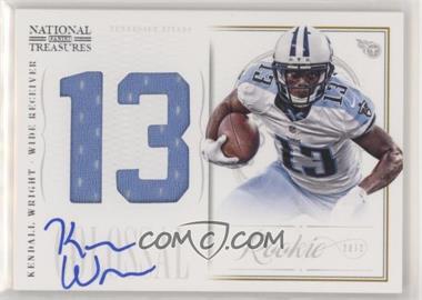 2012 Panini National Treasures - Rookie Colossal - Jersey Number Signatures #22 - Kendall Wright /50