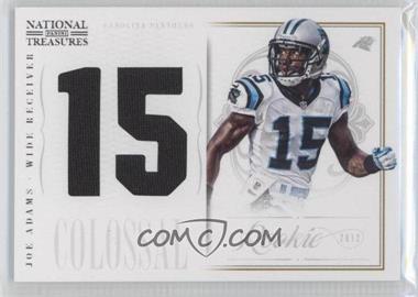 2012 Panini National Treasures - Rookie Colossal - Jersey Number Signatures #33 - Joe Adams /50 [Noted]