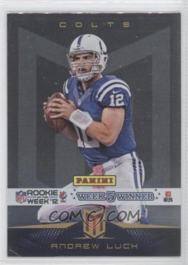 2012 Panini Pepsi Rookie of the Week '12 - [Base] #5 - Andrew Luck