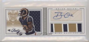 2012 Panini Playbook - [Base] - Gold #181 - Rookie Booklet - Brian Quick /49