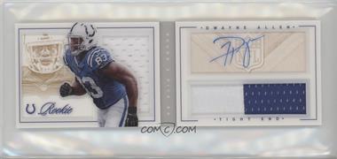 2012 Panini Playbook - [Base] - Gold #188 - Rookie Booklet - Dwayne Allen /49 [Noted]