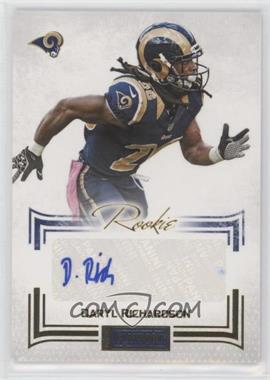 2012 Panini Playbook - [Base] - Gold #99 - Rookie Signatures - Daryl Richardson /49