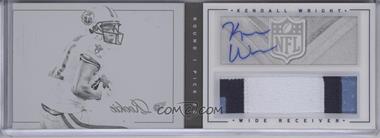 2012 Panini Playbook - [Base] - Printing Plate Black #193 - Rookie Booklet - Kendall Wright /1