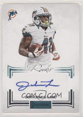 2012 Panini Playbook - [Base] #121 - Rookie Signatures - Jorvorskie Lane /140