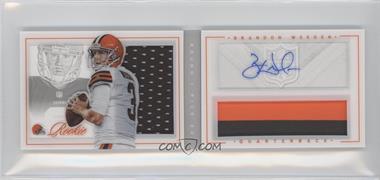 2012 Panini Playbook - [Base] #180 - Rookie Booklet - Brandon Weeden /149