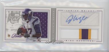 2012 Panini Playbook - [Base] #190 - Rookie Booklet - Jarius Wright /149