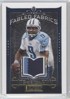 2012 Panini Playbook - Fabled Fabrics - Prime #35 - Steve McNair /25