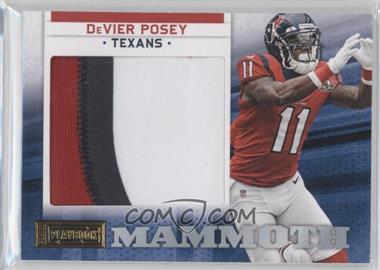 2012 Panini Playbook - Rookie Mammoth Materials - Prime #11 - DeVier Posey /49