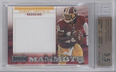 2012 Panini Playbook - Rookie Mammoth Materials #26 - Robert Griffin III /75 [BGS 9.5 GEM MINT]