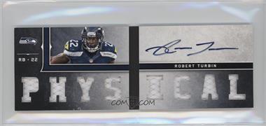 2012 Panini Playbook - Rookie Playbook Materials - Red Foil Signatures #14 - Robert Turbin /57 [Noted]