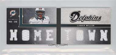 2012 Panini Playbook - Rookie Playbook Materials #12 - Lamar Miller /199