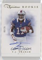 Rookie Signature - T.J. Graham [Noted] #/25