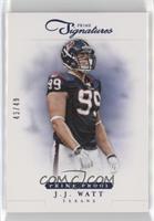 J.J. Watt [EX to NM] #/49