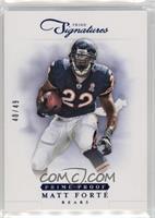 Matt Forte #/49