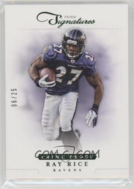 2012 Panini Prime Signatures - [Base] - Prime Proof Green #82 - Ray Rice /25