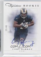 Rookie Signature - Cory Harkey #/49