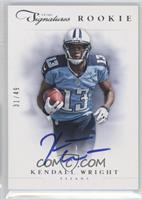 Rookie Signature - Kendall Wright #/49