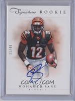 Rookie Signature - Mohamed Sanu #/49