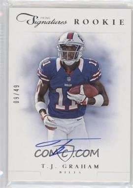 2012 Panini Prime Signatures - [Base] - Silver Signatures #273 - Rookie Signature - T.J. Graham /49