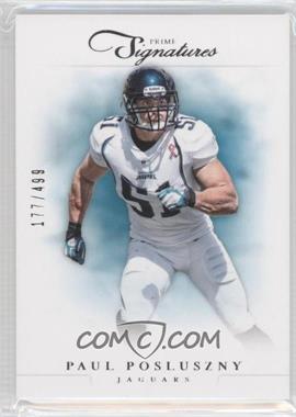 2012 Panini Prime Signatures - [Base] #118 - Paul Posluszny /499