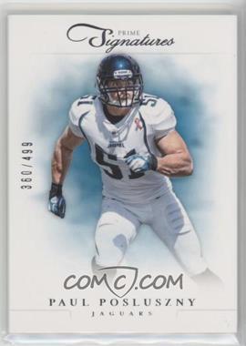 2012 Panini Prime Signatures - [Base] #118 - Paul Posluszny /499