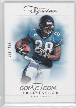 2012 Panini Prime Signatures - [Base] #158 - Fred Taylor /499