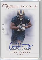 Rookie Signature - Cory Harkey #/199