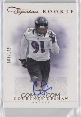 2012 Panini Prime Signatures - [Base] #182 - Rookie Signature - Courtney Upshaw /199