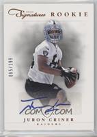 Rookie Signature - Juron Criner #/199