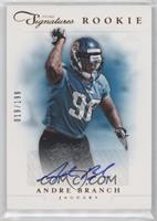 Rookie Signature - Andre Branch [EX to NM] #/199