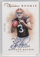 Rookie Signature - Brandon Weeden #/149