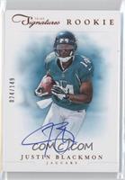 Rookie Signature - Justin Blackmon #/149