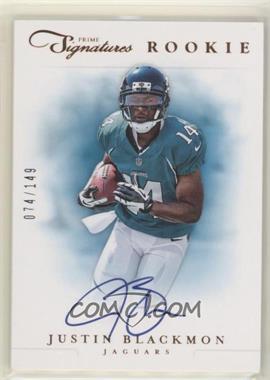 2012 Panini Prime Signatures - [Base] #256 - Rookie Signature - Justin Blackmon /149