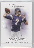 Christian Ponder #/499